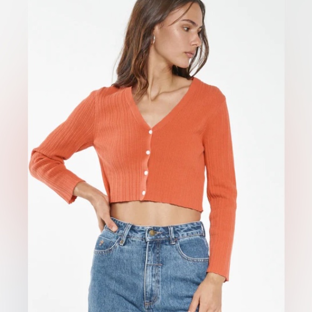 THRILLS VICTORIA KNIT CARDIGAN xs